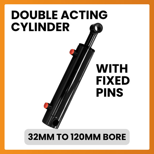 Hydraulic fixed pin double - fixed,