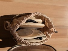 Massimo Dutti Cream Leather