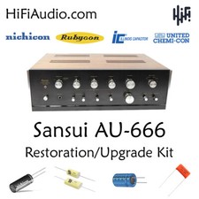 Sansui AU-666 rebuild