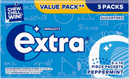 Wrigley extra peppermint - extra,