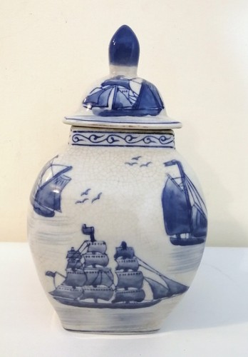 Large blue white - &, chinese