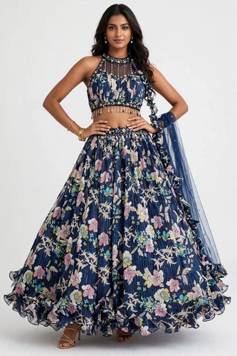 Heavy flyer lehenga - heavy, choli