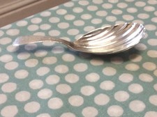 1796 A George lll Solid Silver  T Caddy Spoon With Bright Cut Pattern