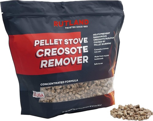 Rutland pellet stove - rutland, creosote