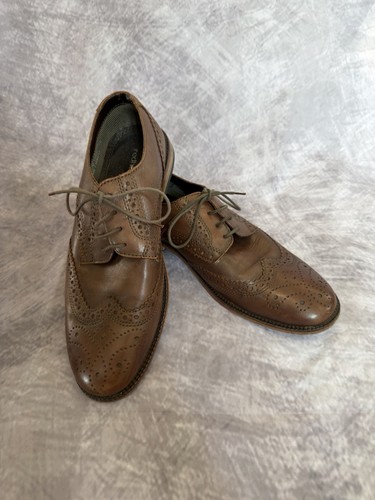 Red herring brown leather - brown,