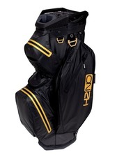 Sun Mountain H2NO Cart Bag Staff, Golf Bag Steel/Black/Gold NEW+OP