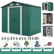 Metal Garden Shed 6 X 4, 8 X