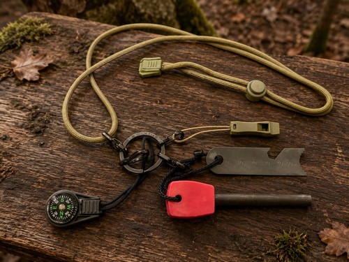 Bushcraft lanyard field - df,
