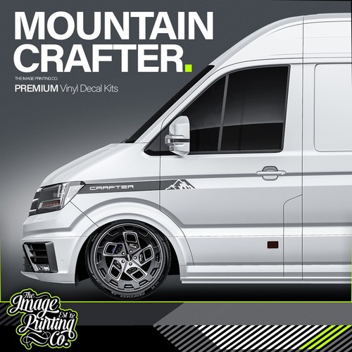 Crafter wing vinyl decal kit - wing,