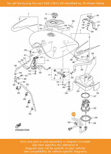 Yamaha pipe fuel - pipe,, 1