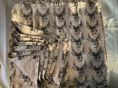 Set beige cotton - beige, napkins