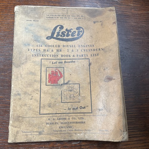 Lister hb air cooled - hb,