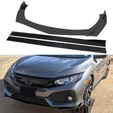 GLoss Black Side Skirt + Front