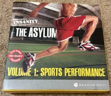 Beachbody Insanity Asylum Volume 1 Sports Performance 6 DVDs Workout Shaun T