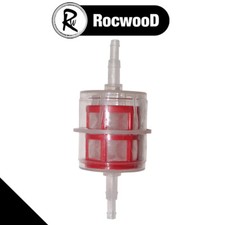 Inline Fuel Filter Suitable For Diesel Ride On Tractors Mowers Fits 6mm - 8mm