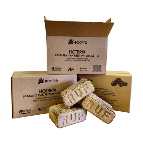 Boxed made ecofire hotbrix - uk,