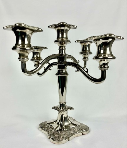 Vintage silver plated arm - silver,