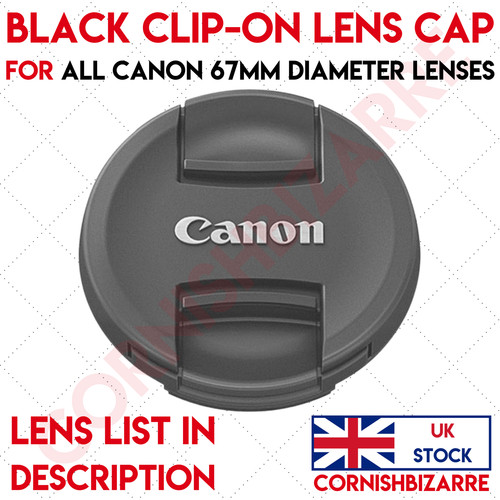 Lens cap fits - lens, canon