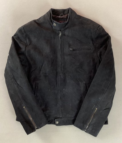 Vintage leather biker jacket - vintage,