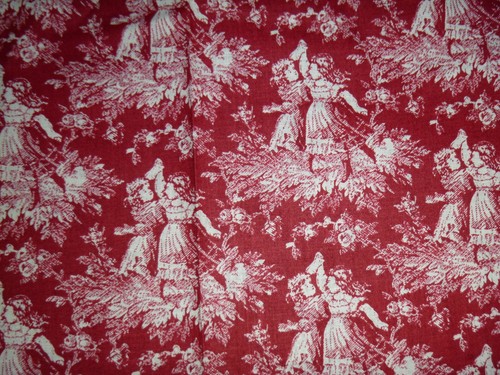Cotton interiors fabric red - cotton,