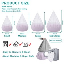 Liner for Bean Bag Bean Bag