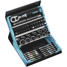 Hazet SmartCase 50-piece Bit Set Allen/Slot/Phillips/Star
