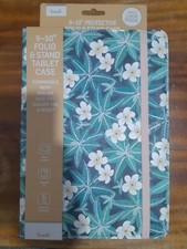 Trendz 9-10" Folio & Stand Tablet Cover for Samsung Galaxy Tabs & iPad Air Pro