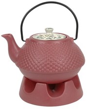 Japanese Teapot Dark Pink