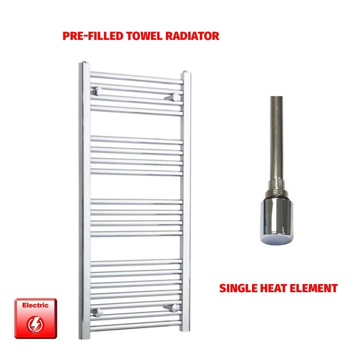 Chrome electric heated towel - chrome,