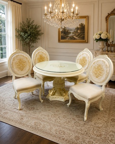 French style round dining - style,