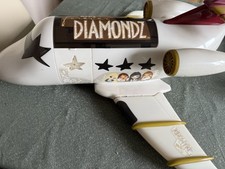 Bratz Diamondz Jet Playset – White Plastic Toy Airplane with Bratz Decals