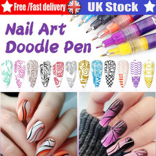 12PCS Nail Art Pen Marker Set