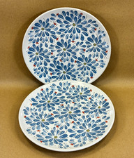IKEA Blue Floral Salad Plates