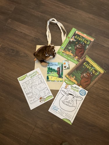 Gruffalo story sack picture - gruffalo,