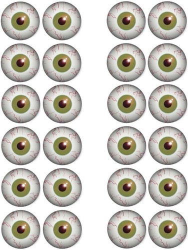 Pre cut eye balls - eye,