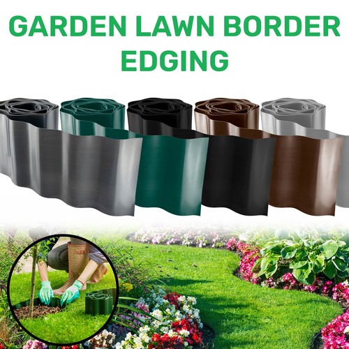 Garden lawn edging - lawn, wall