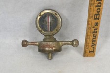 antique automobile Boyce Moto Meter midget model hood ornament original 