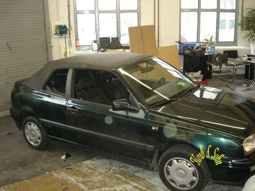 Golf iii cabrio roof - golf, repair