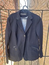 Black Sparkly Pikeur Show Jacket Size 88. Seam Needs A Repair
