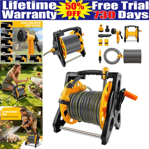 Garden hose reel 30m - hose,