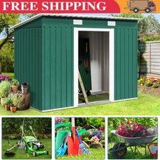 8X4FT Galvanised Metal Garden