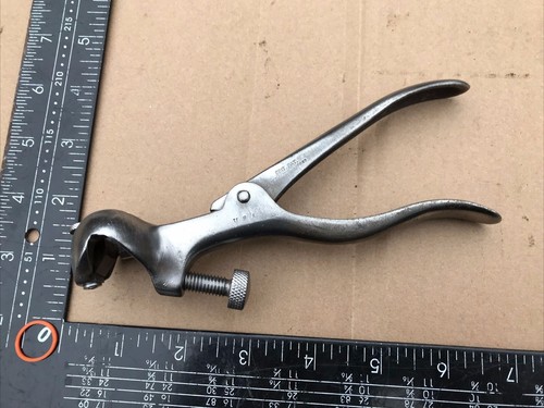 Rare saw set setting pliers - rare,
