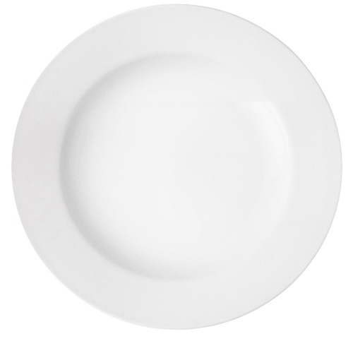 Pure white dinner - white, wide