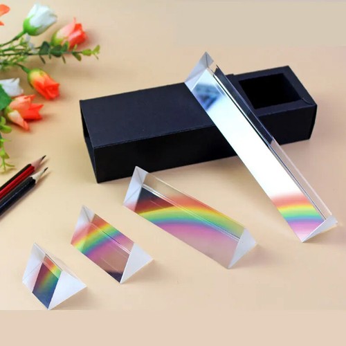 Triangular prism rainbow - prism,
