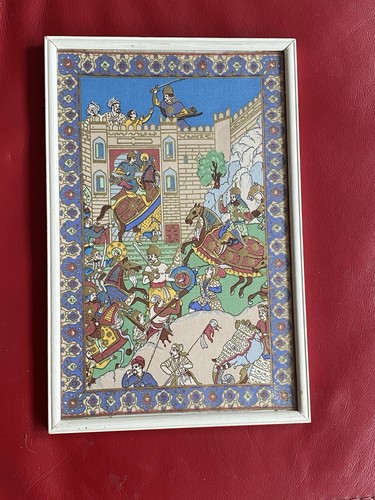 Vintage framed indo - framed, indo-persian