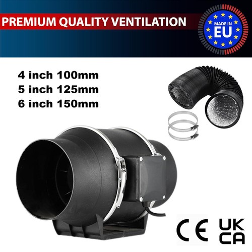 Inch inline extractor - inch, fan