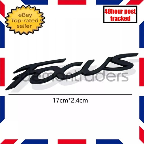 Ford focus boot badge rear - boot,
