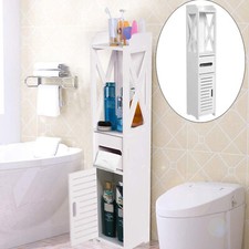 White Bathroom Cabinet Storage