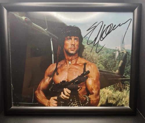 Sylvester stallone signed - stallone,