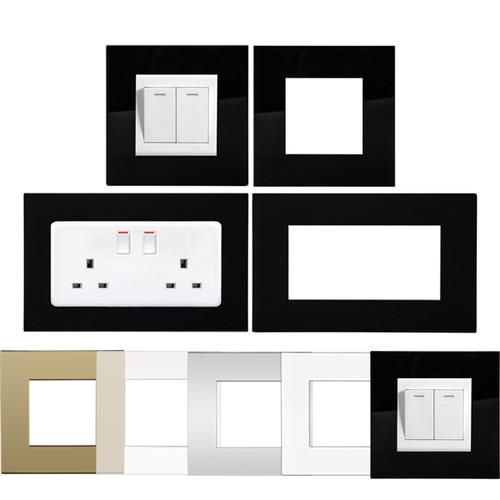 Single double light switch - double,